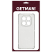 TPU Чохол GETMAN Ease Logo Посилені Кути для Redmi Note 14 Pro 5G Transparent