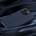 Чохол-книжка Dux Ducis з кишенею для візиток для Apple iPhone 16 Pro Синій