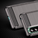 Чохол Lenuo Carbon Fiber для Sony Xperia 5 III Gray