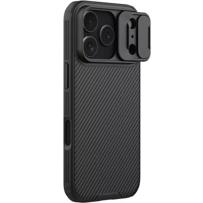 Карбонова накладка Nillkin CamShield Pro для Apple iPhone 17 Pro Black