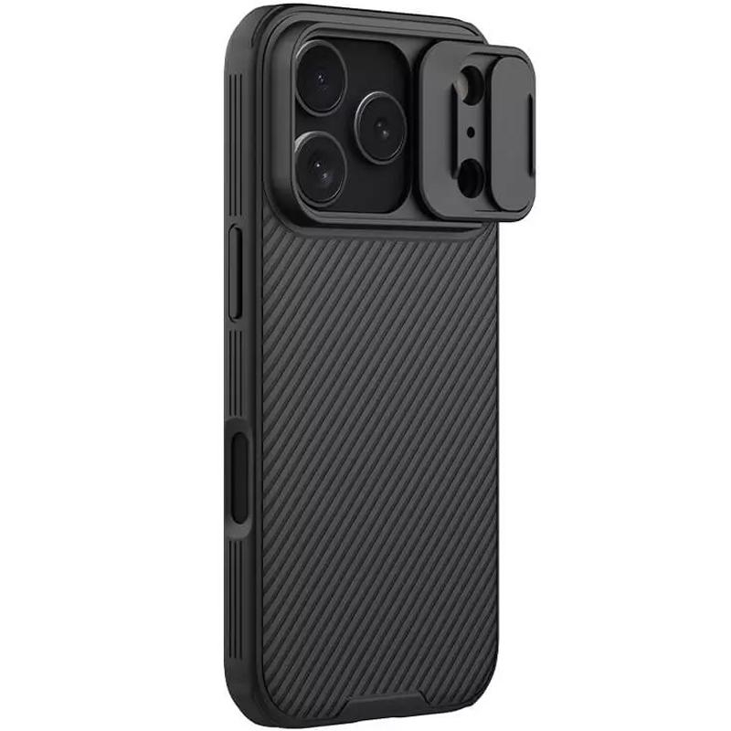 Карбонова накладка Nillkin CamShield Pro Magnetic для Apple iPhone 17 Pro Black