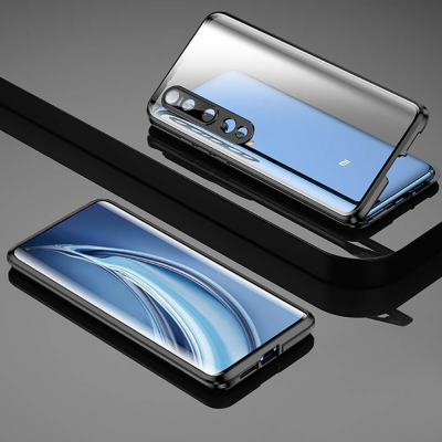 Чехол Fashion Magnetic Flip 360 для Xiaomi Mi 10 Black