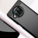 Чехол Lenuo Carbon Fiber для Xiaomi Mi 10T Lite Black