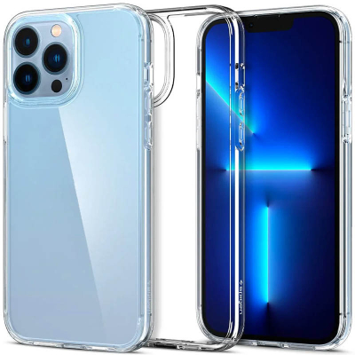 Чохол Spigen Ultra Hybrid для Apple iPhone 12 Pro / 12 Прозорий