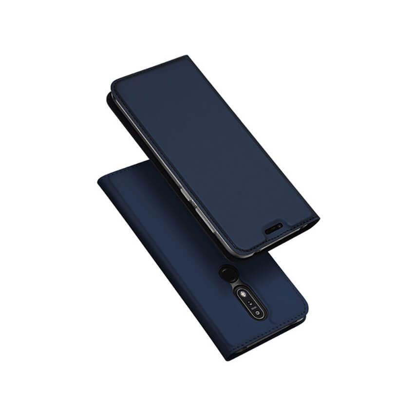 Чехол-книжка Dux Ducis Skin Pro для Nokia 7.1 Темно-синяя