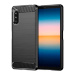 Чохол Lenuo Carbon Fiber для Sony Xperia 10 III / 10 III Lite Black