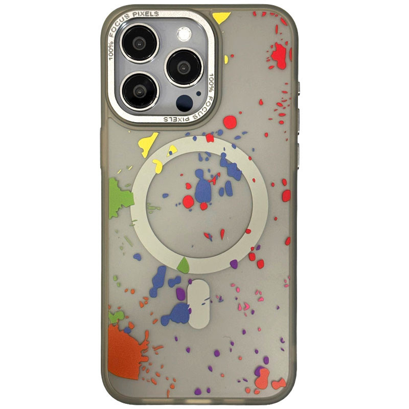 Чохол TPU+PC Flush with MagSafe для Samsung Galaxy S25 Ultra Titanium grey