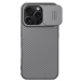 Карбонова накладка Nillkin CamShield Pro для Apple iPhone 16 Pro Titanium Gray