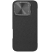 Шкіряний чохол-книжка Nillkin Qin Prop Plain Camshield для Apple iPhone 16 Pro Classic Black