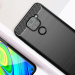 Чехол Lenuo Carbon Fiber для Redmi Note 9 Black