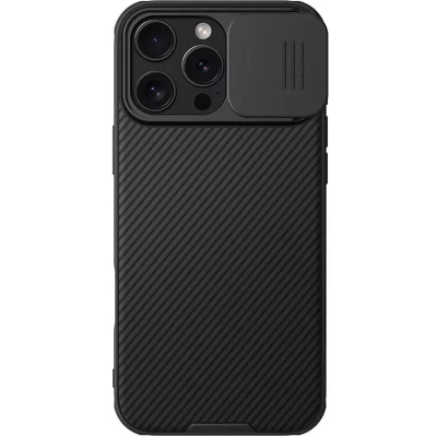 Карбонова накладка Nillkin CamShield Pro Magnetic для Apple iPhone 16 Pro Black