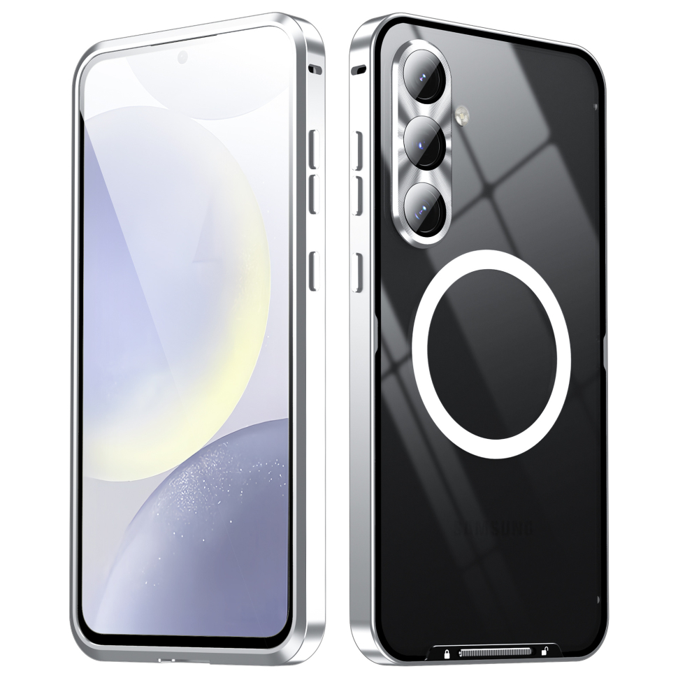 Чохол FlipBox Magic Shield Series MagSafe для Samsung Galaxy S23 Plus Silver