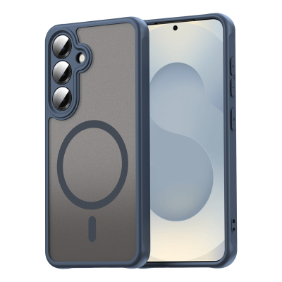 Чохол Lenuo Magnetic для Samsung Galaxy S24 FE Blue