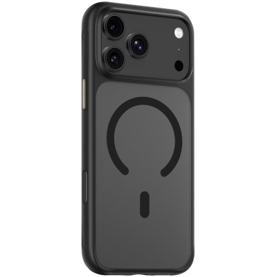 TPU+PC чохол Blueo Skin Friendly Frosted with MagSafe для Apple iPhone 17 Pro Max Чорний