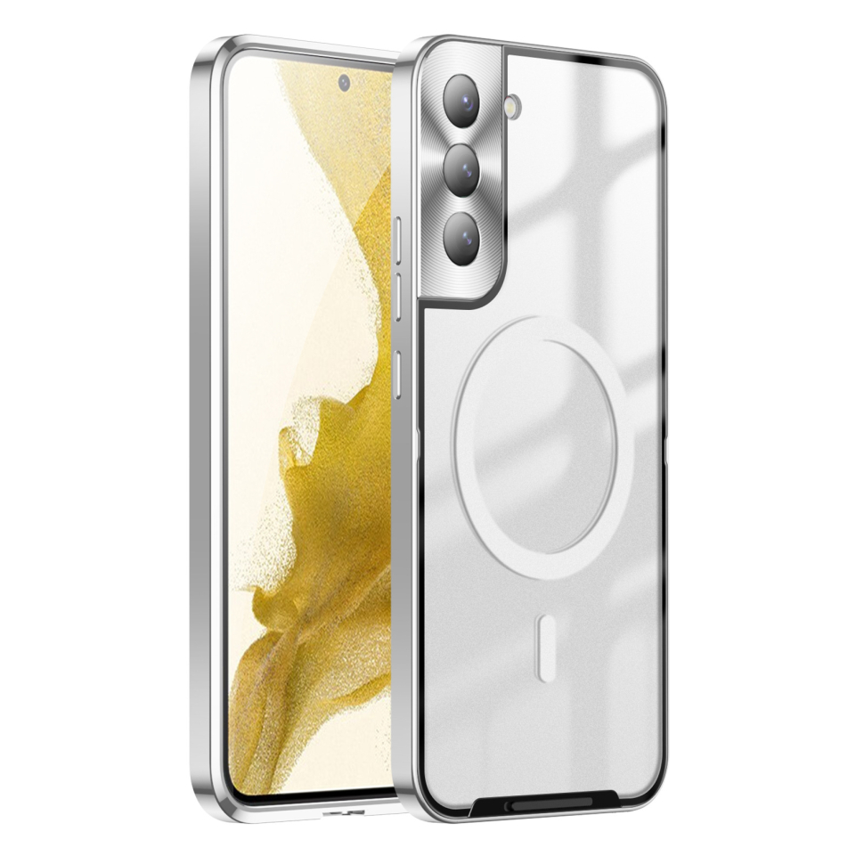 Чохол FlipBox Magic Shield Series MagSafe для Samsung Galaxy S21 Silver