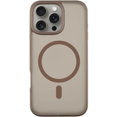 TPU+PC чохол Blueo Skin Friendly Frosted with MagSafe для Apple iPhone 16 Pro Max Золотий