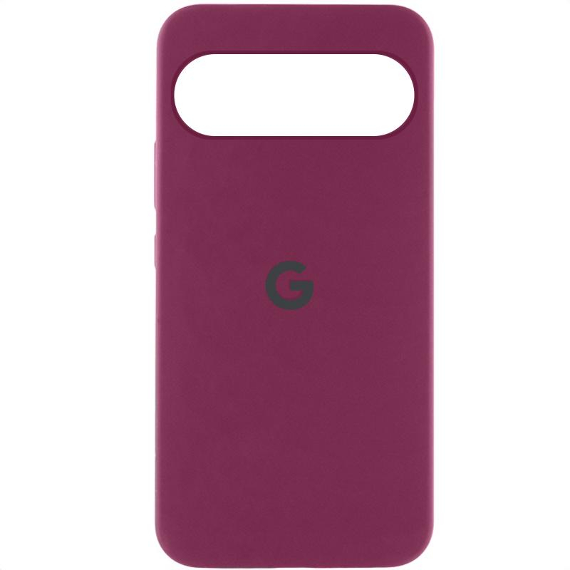 Чохол Silicone Cover Lakshmi (AAA) з Логотипом для Google Pixel 10 / 10 Pro Plum