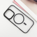 TPU+PC чохол Blueo Skin Friendly Frosted with MagSafe для Apple iPhone 16 Pro Max Чорний
