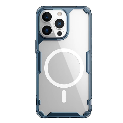 TPU чохол Nillkin Nature Pro Magnetic для Apple iPhone 13 Pro Синій