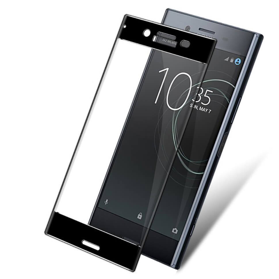 Защитное 3D стекло Pro+ для Sony Xperia XZ1 (G8342), Черное