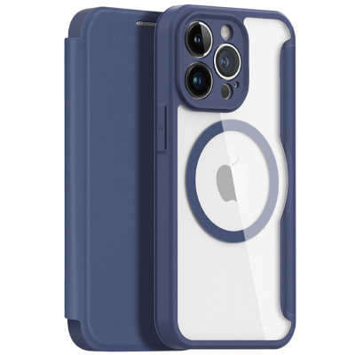 Чохол-книжка Dux Ducis Skin X Pro with MagSafe для Apple iPhone 15 Pro Blue