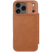 Шкіряний чохол-книжка Nillkin Qin Pro Camshield для Apple iPhone 17 Pro Max Brown