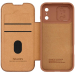 Шкіряний чохол-книжка Nillkin Qin Pro Camshield для Apple iPhone 17 Pro Max Brown