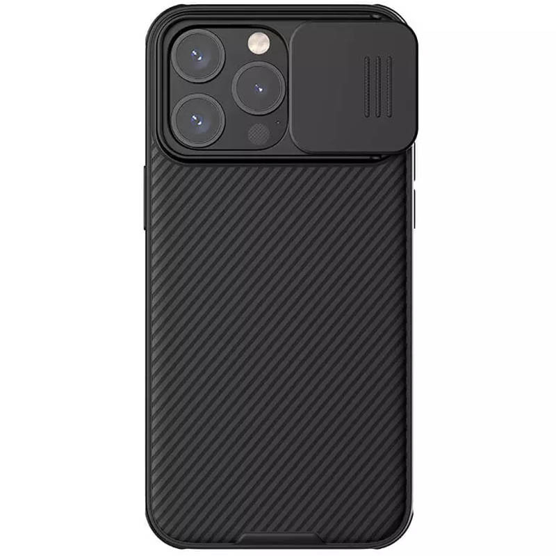 Карбонова накладка Nillkin CamShield Pro для Apple iPhone 15 Pro Black