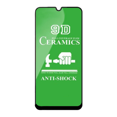 Защитная пленка Ceramics 9D для Samsung Galaxy A02s A025F Black
