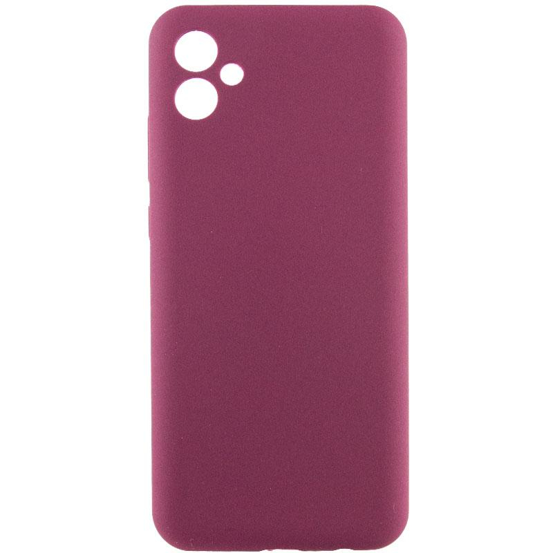 Чохол Silicone Cover Lakshmi із Захистом Камери (AAA) для Samsung Galaxy A07 Plum