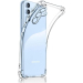 Чохол GETMAN Ease Logo з Посиленими Кутами із Захистом Камери для Samsung Galaxy A57 5G Transparent