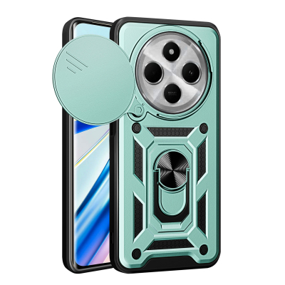 Чохол Ummi Camshield Serge Ring для Xiaomi Redmi 14C / A4 / Poco C75 Green