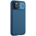 Карбонова накладка Nillkin CamShield Pro для Apple iPhone 13 Pro Max Blue