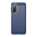 Чохол Lenuo Carbon Fiber для Samsung Galaxy A17 Navy Blue