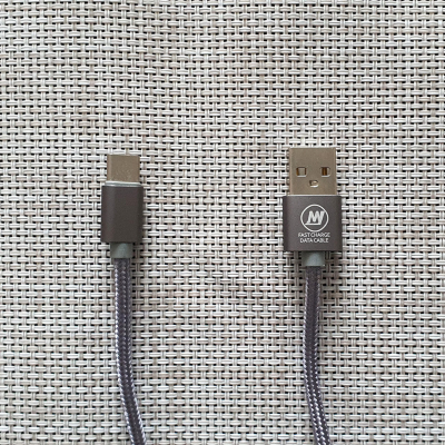 Дата кабель MY USB 2.1/USB Type-C 1m Gray