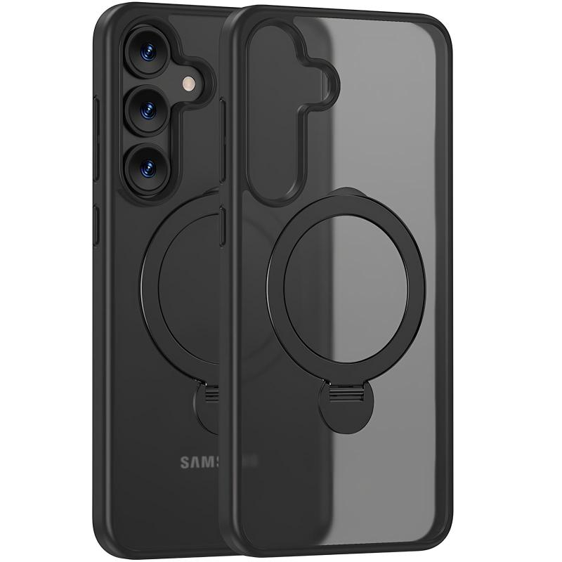 Чохол Ummi Colorful with MagSafe HQ Ring для Samsung Galaxy S25+ Black