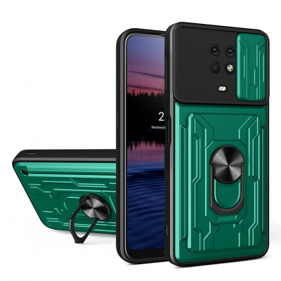 Ударостійкий чохол Force CamShield для Nokia G10 Зелений