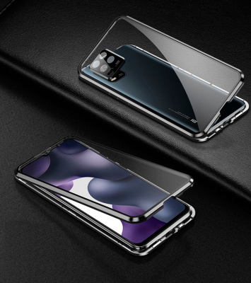 Чехол Fashion Magnetic Flip 360 для Xiaomi Mi 10 Lite Black