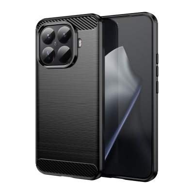 Чохол Lenuo Carbon Fiber для Xiaomi 15T Pro Black