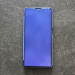 Зеркальная чехол-книжка Clear View для Samsung Galaxy A80 A805F Синяя