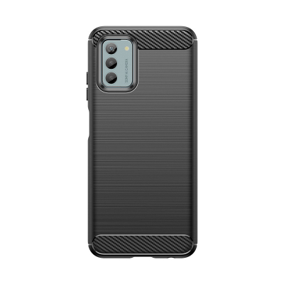 Накладка Lenuo Carbon Fiber для Nokia G22 / G42 Black