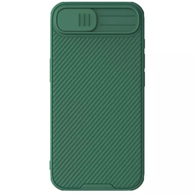 Карбонова накладка Nillkin CamShield Pro для Apple iPhone 16e Deep Green
