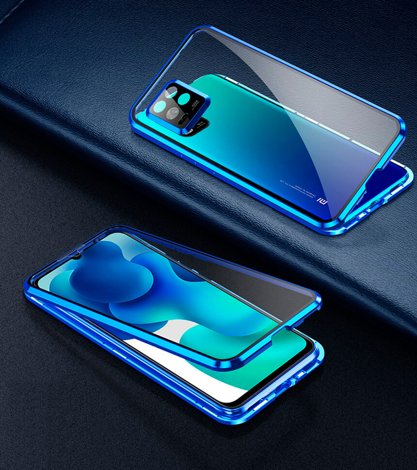 Чохол Fashion Magnetic Flip 360 для Xiaomi Mi 10 Lite Blue