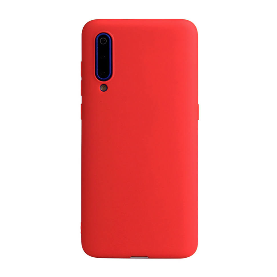 Накладка Shell Liquid Silicone для Xiaomi Mi 9 SE Red