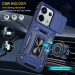 Ударостійкий чохол Camshield Army Ring для Xiaomi Redmi Note 13 Pro 4G / 14s / Poco M6 Pro 4G Navy