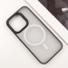 TPU+PC чохол Blueo Skin Friendly Frosted with MagSafe для Apple iPhone 15 Pro Max Чорний