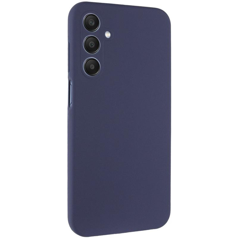 Чохол Silicone Cover Lakshmi із Захистом Камери (AAA) для Samsung Galaxy A37 5G Midnight Blue