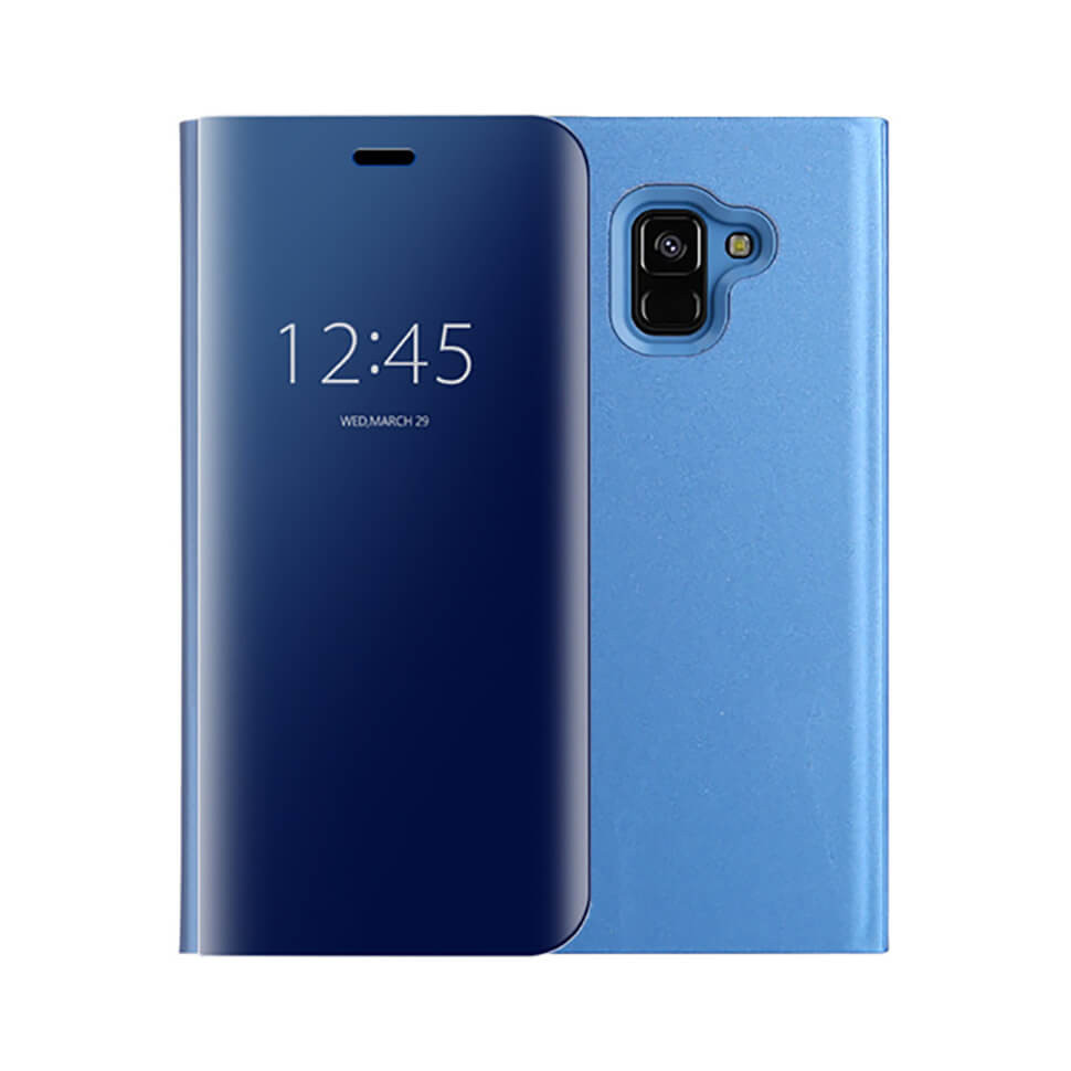 Чехол-книжка Mirror Clear View Smart для Samsung Galaxy A8 2018 A530F Blue