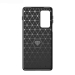 Чехол Lenuo Carbon Fiber для Motorola Edge 20 Pro Black