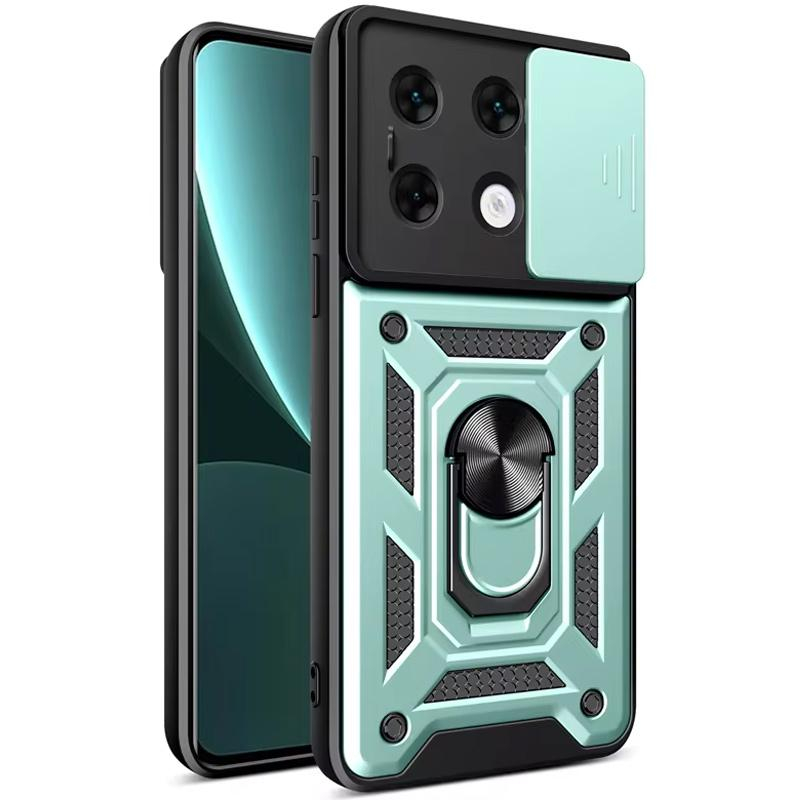 Чохол Ummi Camshield Serge Ring для Xiaomi Redmi Note 13 Pro 4G / 14s / Poco M6 Pro 4G Green